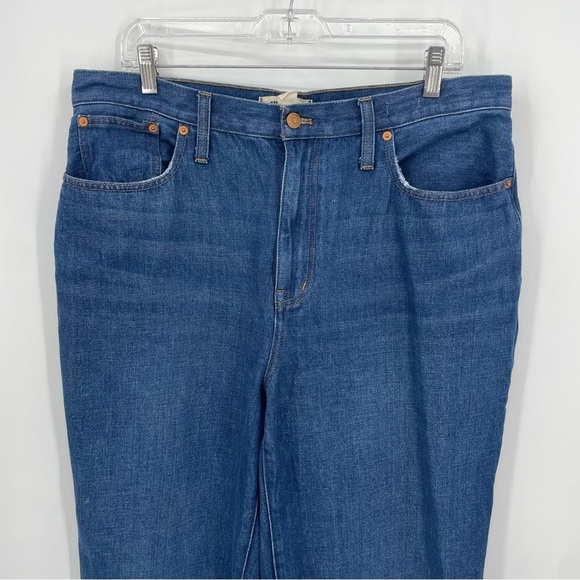 MADEWELL Baggy Straight Jeans STYLE NH643 blue Sz 32 - Picture 3 of 12